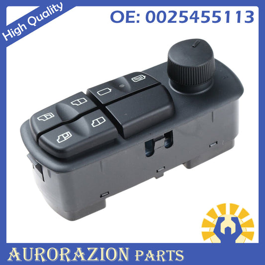 Front left master control power window switch for Mercedes Axor Atego 0025455113- n