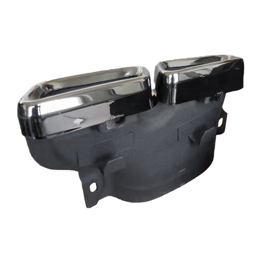 2-Piece Car Exhaust Muffler Pipe Header and Tail Pipe Suitable for Mercedes-Benz W205 C63 2015-2018 Q