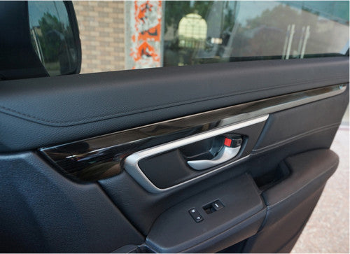 for Hyundai Sonata 2015-2019 Carbon ABS Steering Wheel Button Frame Cover Trim v