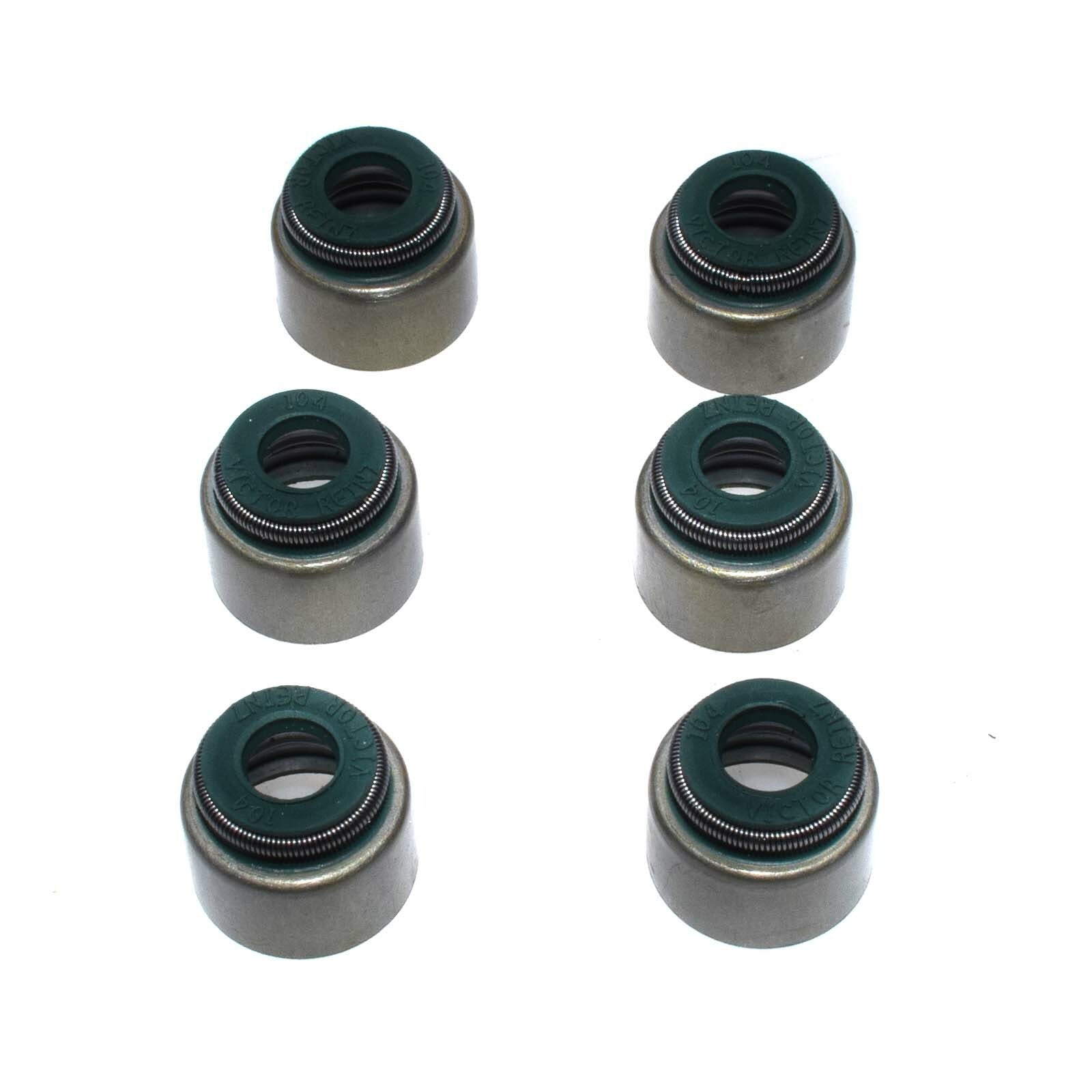 6-Piece Valve Stem Seal for Geo Metro 10L VSS526 12911-60B20 New - v