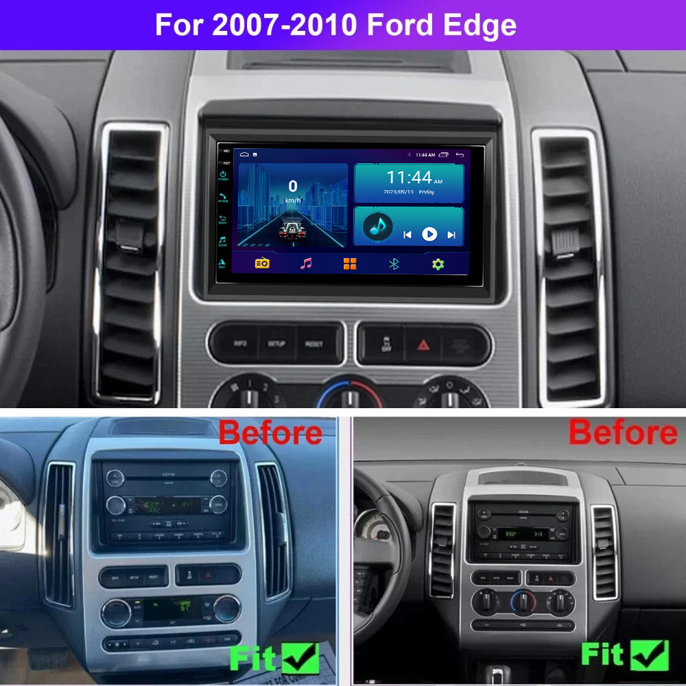 for Ford Edge 2007-2010 Stereo Android Auto Carplay Car Radio GPS Navi Screen BT
