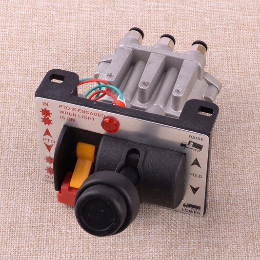 American dump truck valve assembly PTO feather downward airflow takeoff/start Q
