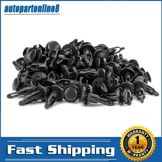 100PCS 52161-16010 52161-02020 Bumper Retainer Clips Hood Fits for TOYOTA for SCION