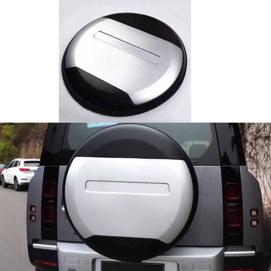 for Land Rover for Defender 2020-2023 Cover Spare Tire Black Silver Tailgate Trunk