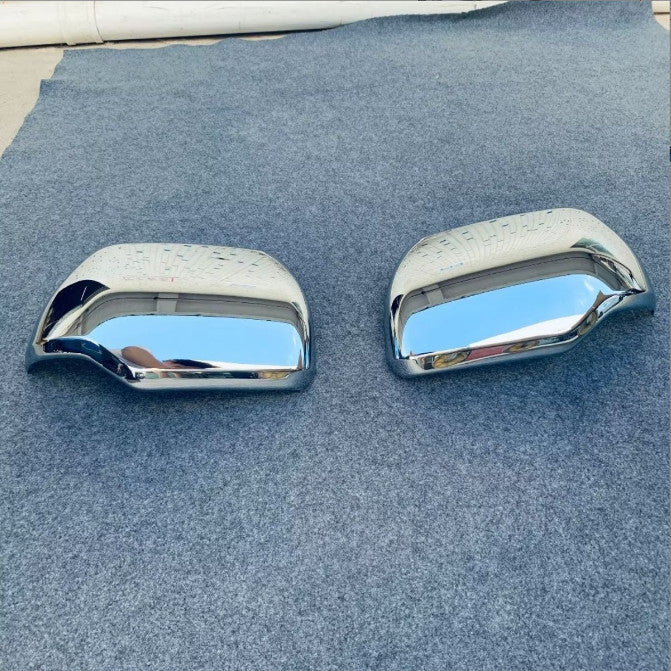 2X ABS Chrome Side Door Mirrors Rearview Trim Cover for Toyota Tundra 2022-2024