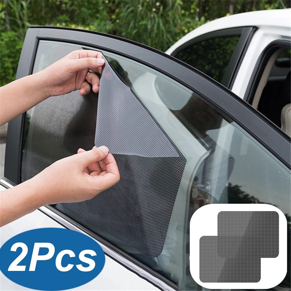 2PCS 31.5¡Á19.7 Car SUV Side Window Sun Shade Static Cling Roof Sticker