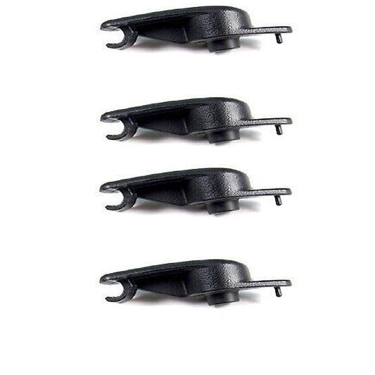 4-Piece Black Sun Visor Clip Bracket for 1997-2004 for Corvette C5 n