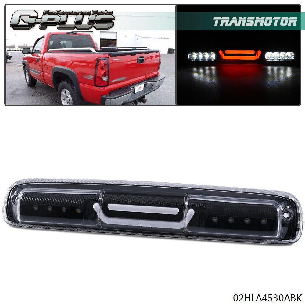 New 99-07 Silverado/ for Sierra 3D LED Dragon Brand Red Clothes - v