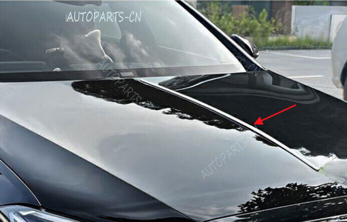Plating Steel Front hood upper trim strip For S Class 2021-2024 n
