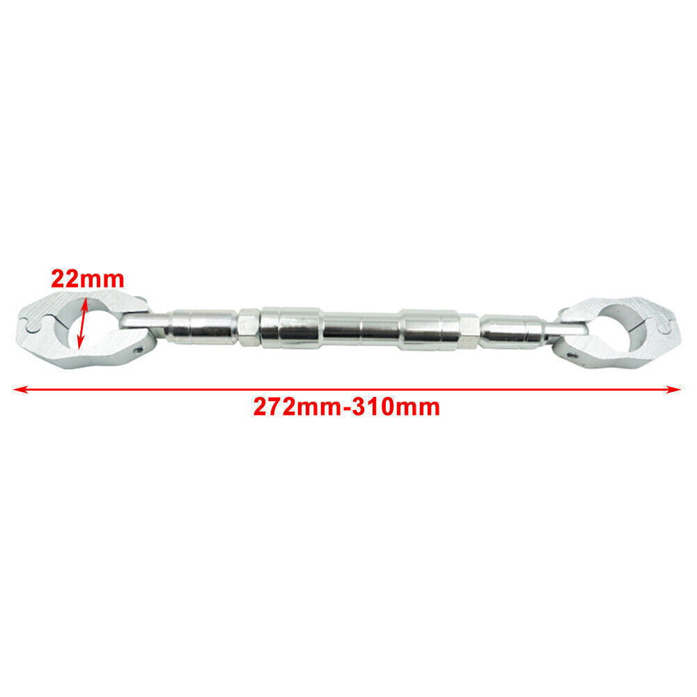 Universal Motorcycle Balance Bar 7/8'' 22mm Cross Bar Handlebar Crossbar Red Q