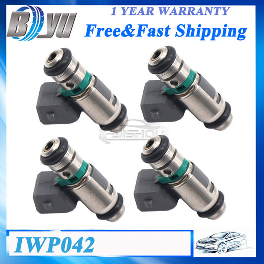 4Pcs Fuel Iniectors for RENAULT CLIO II ESPACE III LAGUNA MEGANE I IWP042