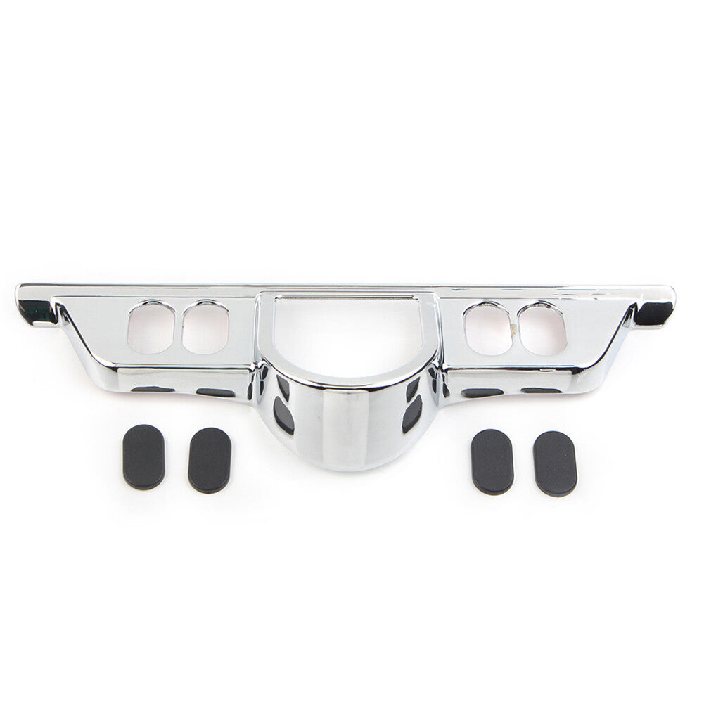 Chrome Fairing Switch Panel Dash Accent Cover Fit for Harley Electra Street Glide Q