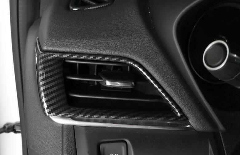 for Cadillac CT4 CT4-V 2020-2023 Carbon Fiber Console LR Air Outlet Vent Frame