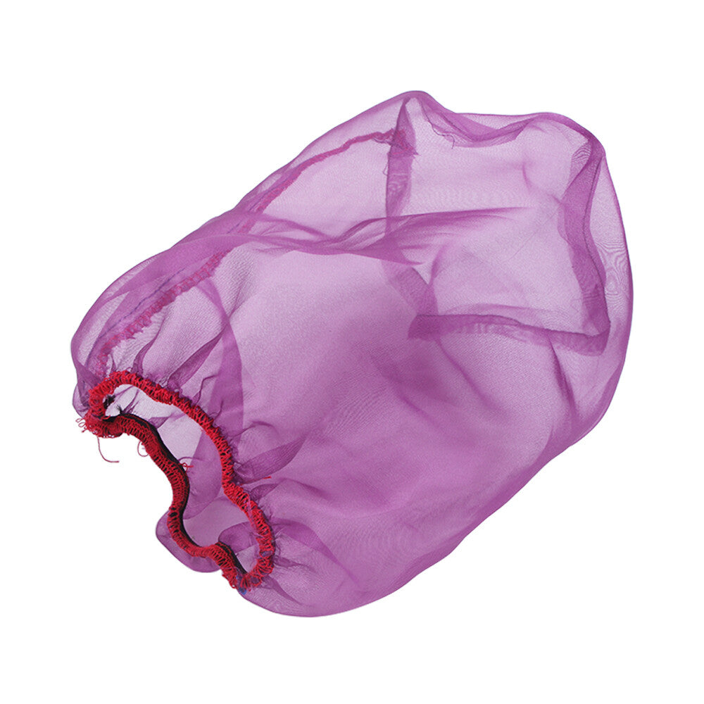 Purple New Flow Cylindrical Inflow Air Filter Guard Dust Cover Cloth Short Style Q