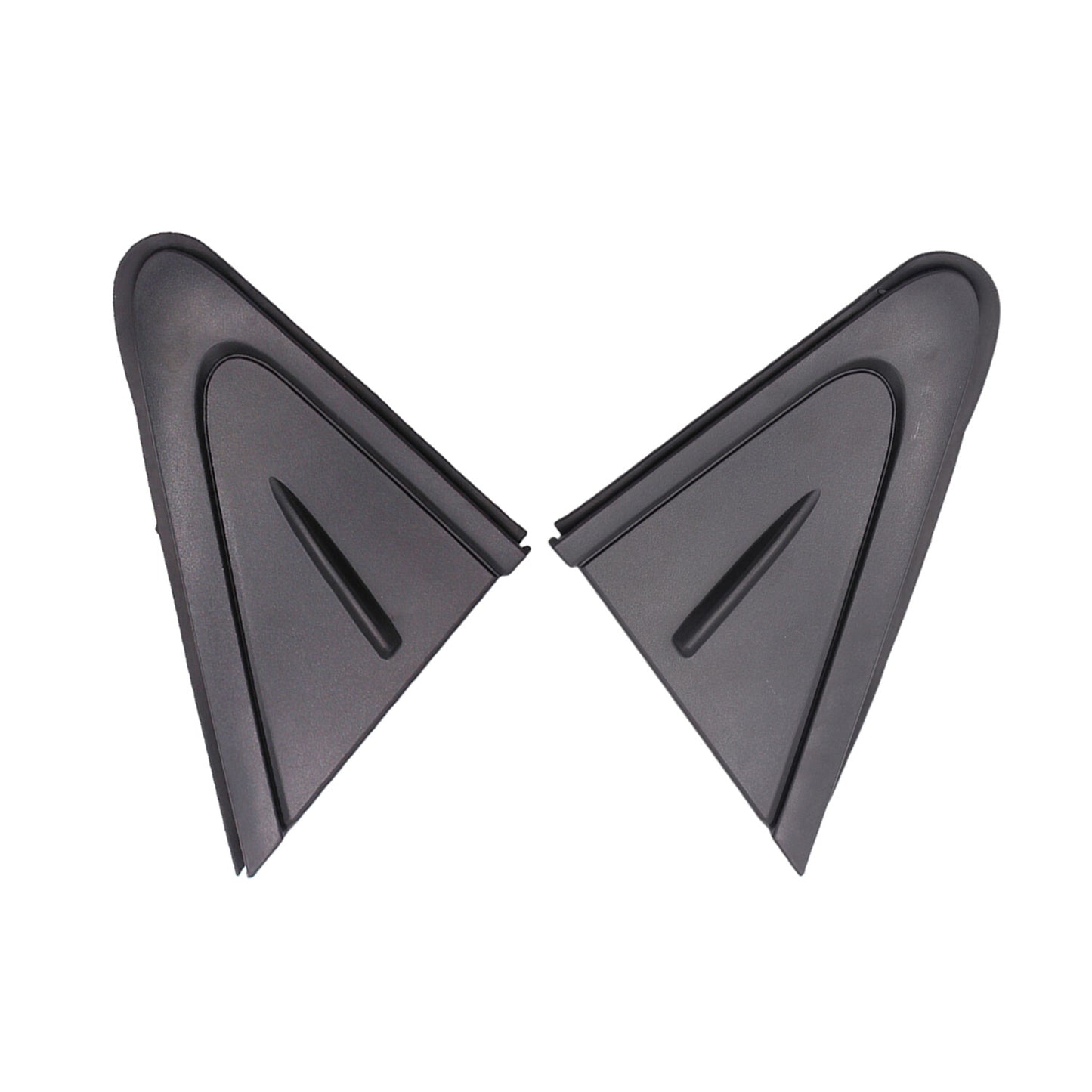2pcs Side Mirror Fender Corner Triangle Cover Trim For 2019-2021 for Toyota for Corolla