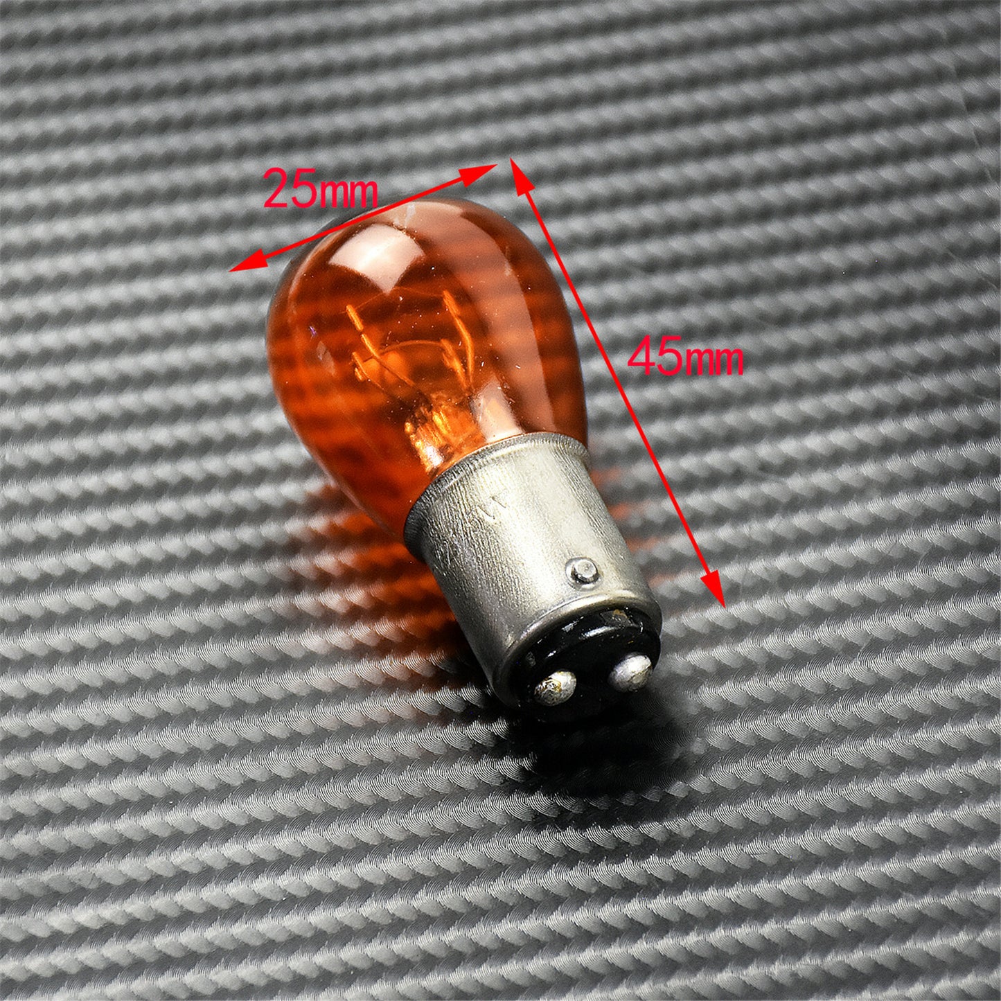 4X Amber Turn Signal Lens Cover + 4X Bulbs Fit for Harley Dyna Softail Sportster