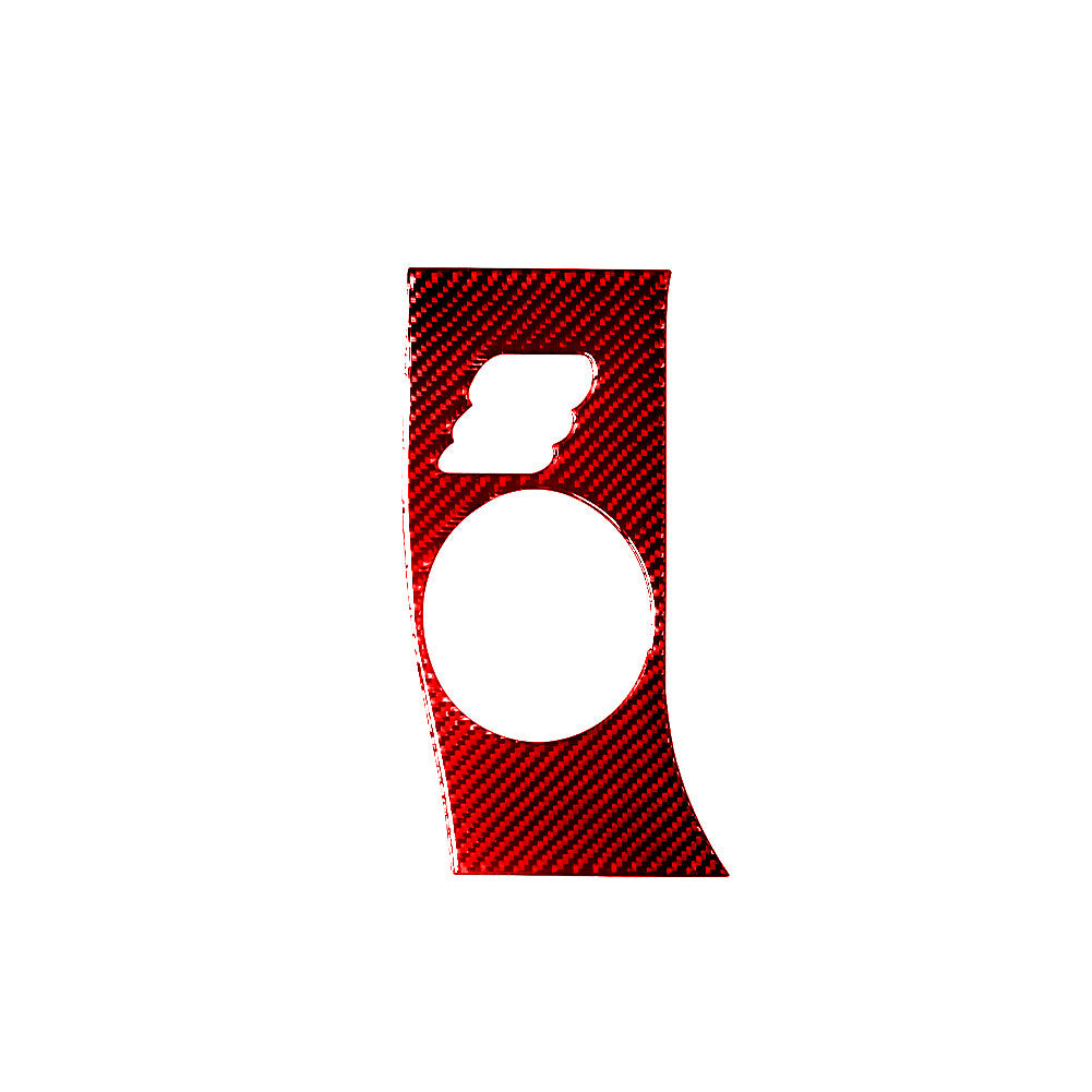 Red Carbon Fiber Window Button Trim Cover Type-C For COBALT 2005-2010 v