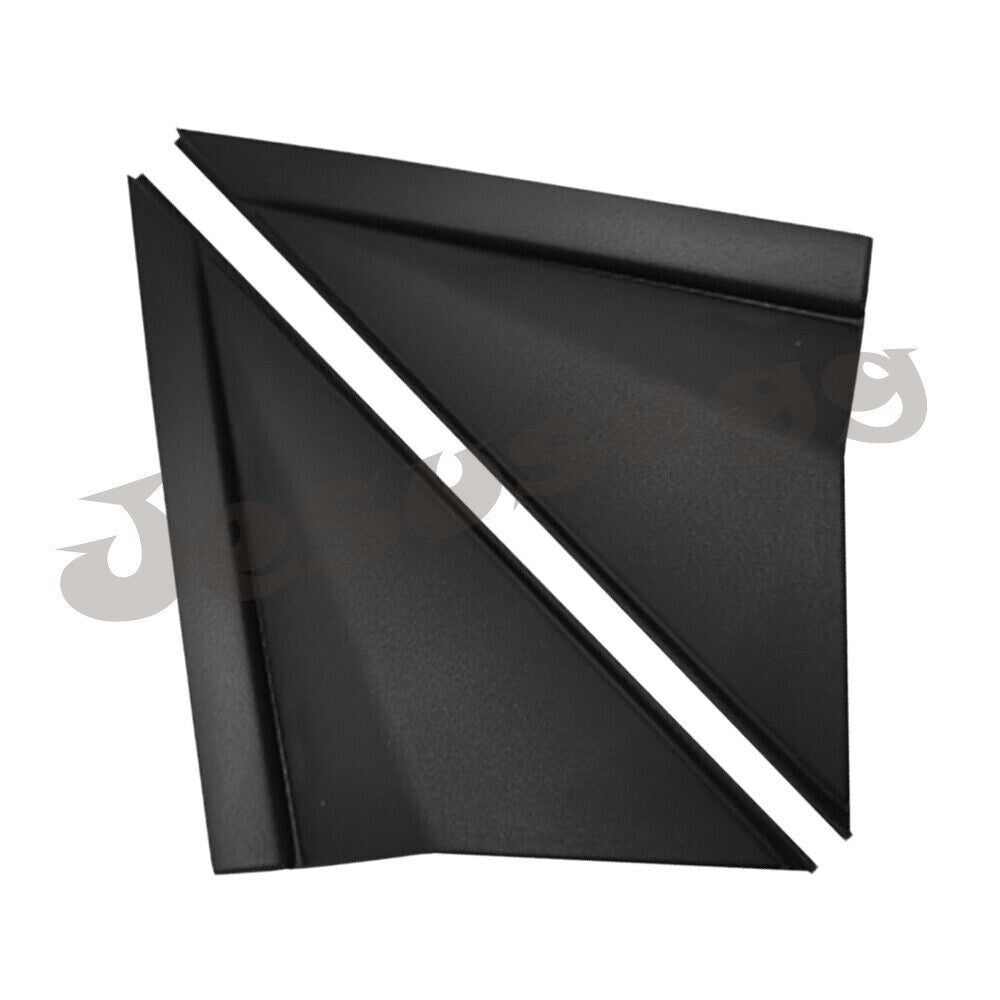 2pcs Fits for Hyundai for Elantra 2011-2013 LeftRight Side Fender Pillar Molding Black