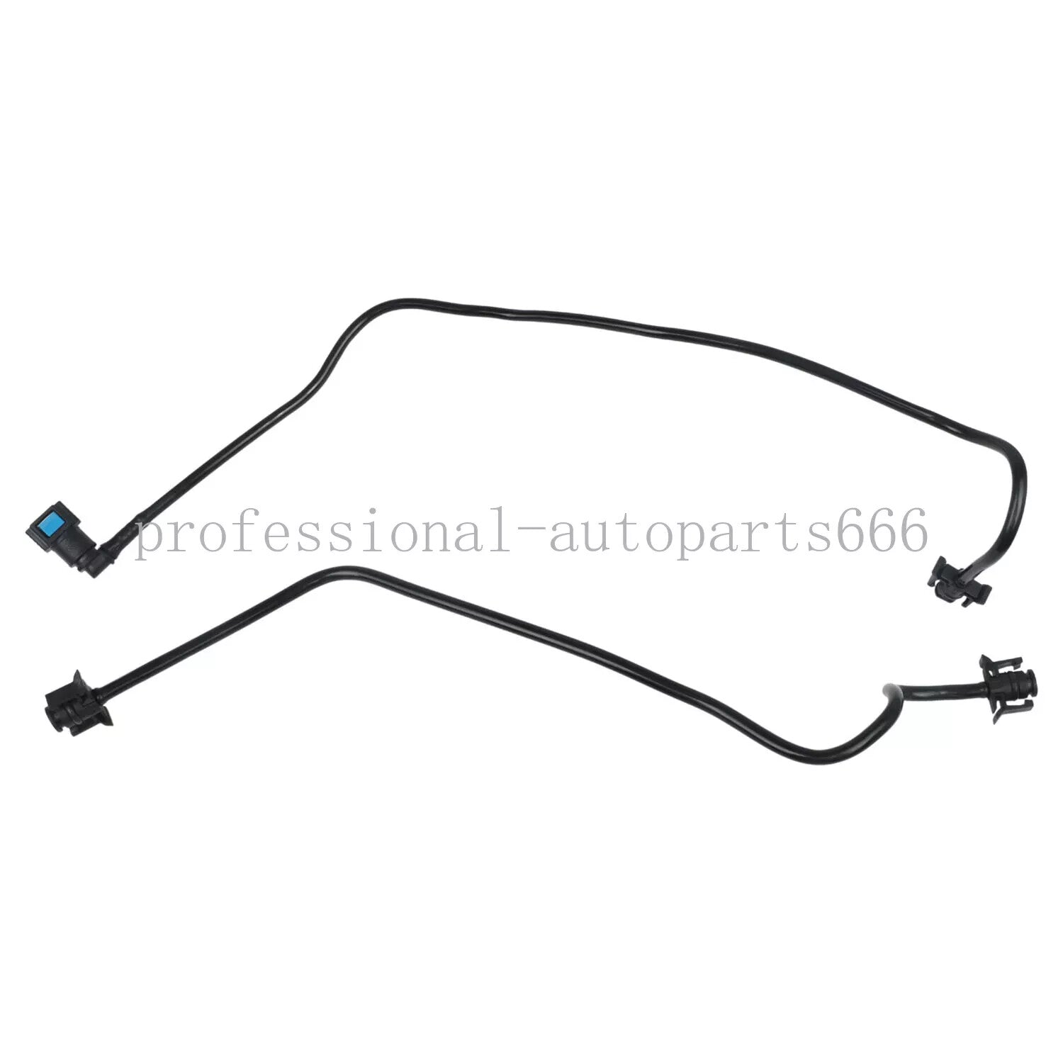 2PCS Hose Set Engine to Expansion Tank Overflow for Land Rover LR2