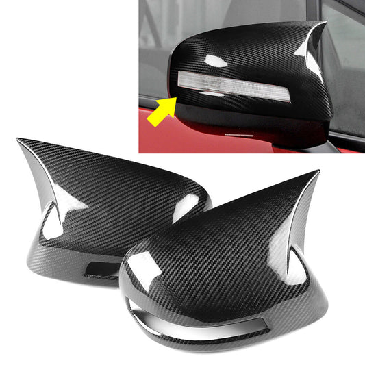 Dry Carbon Fiber Side Door Rearview Mirror Cover for Honda for Civic 9th 2012-2015