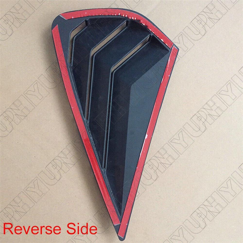 ABS glossy black front V-shaped grille protective cover suitable for Alfa Romeo Giulia 2017-2020- v