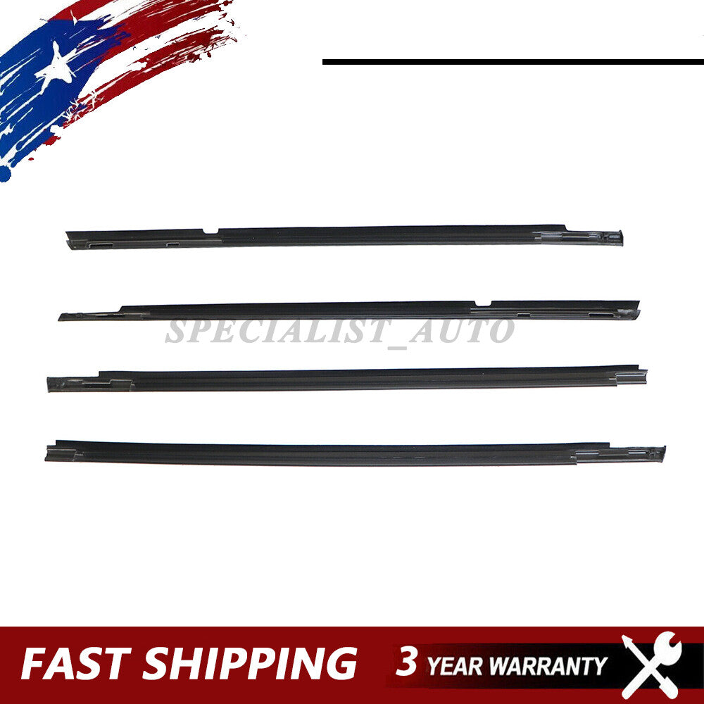 Window Sealing Strip Fits for Mitsubishi Lancer 2014 Ralliart Sedan 4-Door 2.0L