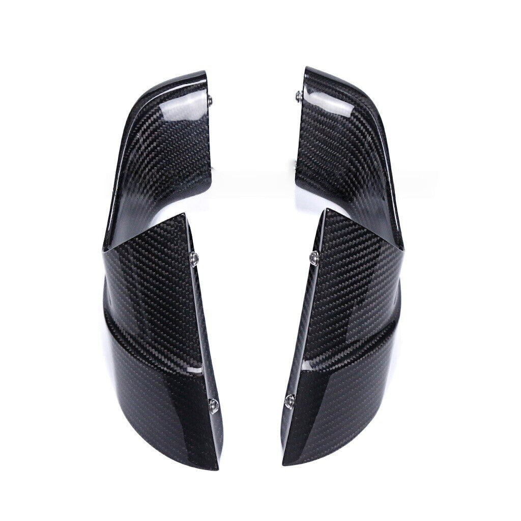 for Kawasaki ZX10R 2021-2024 Carbon Fiber Front Aerodynamic Spoiler Winglet Kits