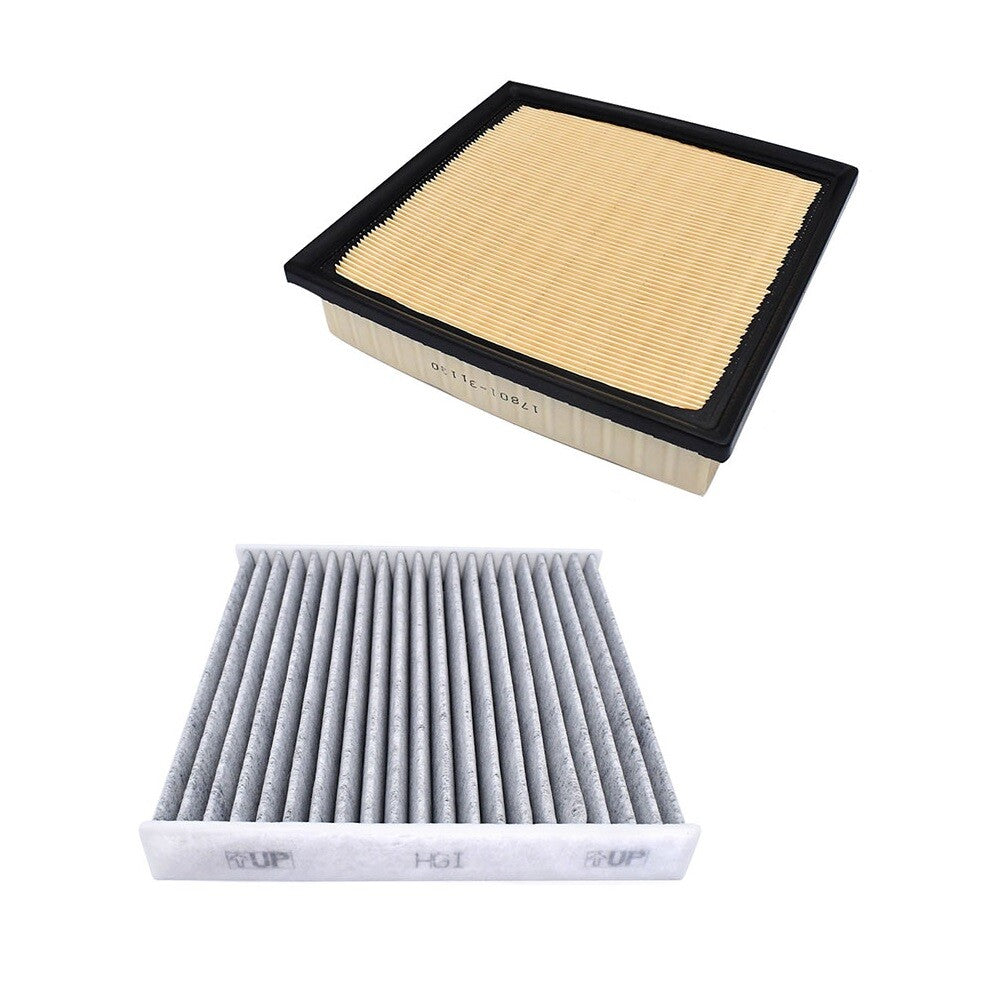 Engine and carbon component compartment air filters suitable for Sienna V6 3.5 L 2011-2020 n
