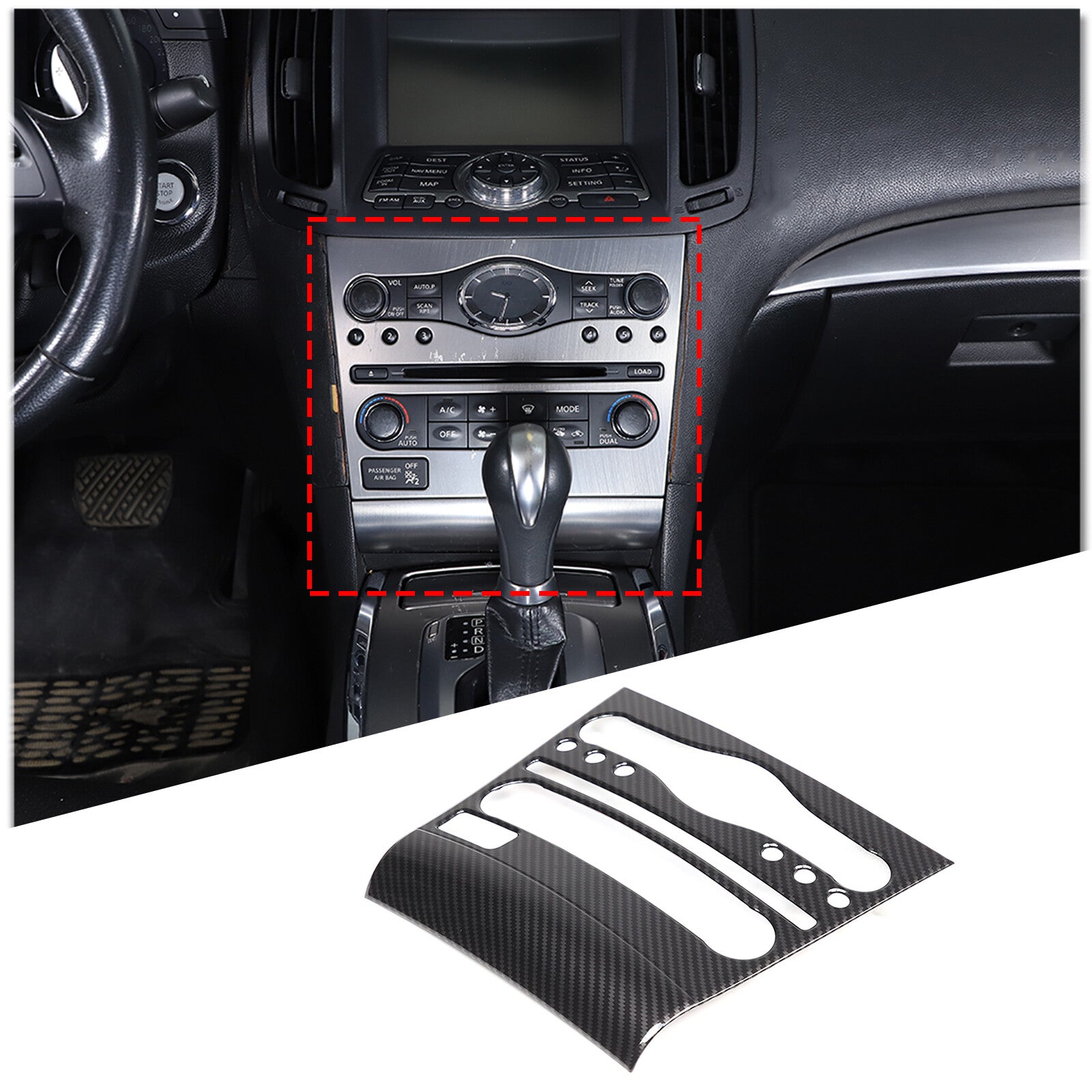 Automotive Headlight Cover Insert Angry Eye Plate for Hummer H3 2005 - 09 Alloy - v
