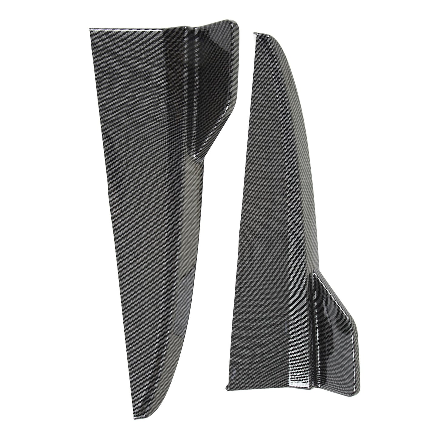 (Carbon Fiber Style)P Rear Er Lip Diffuser Tail Side Splitter For C-Class W205