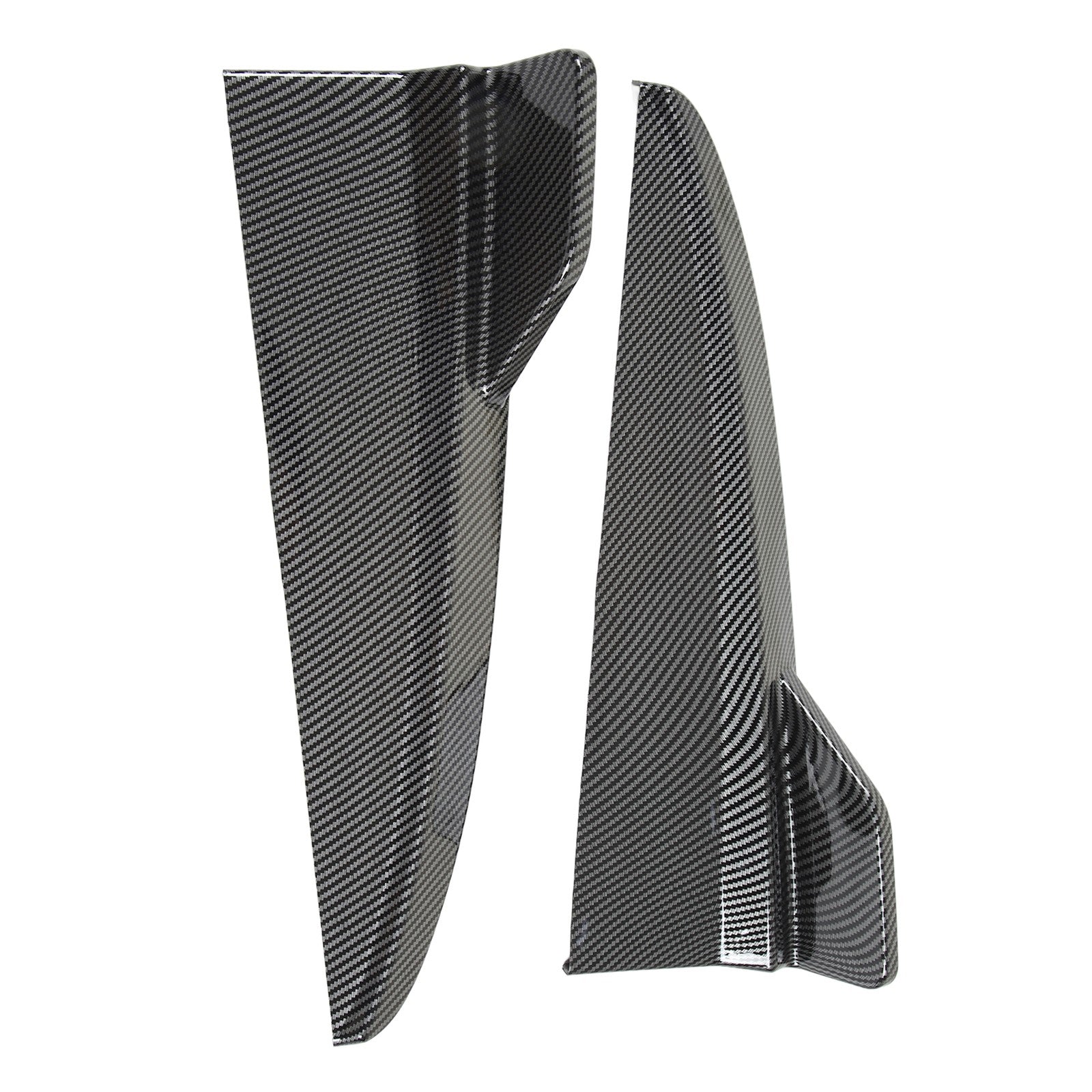 (Carbon Fiber Style)P Rear Er Lip Diffuser Tail Side Splitter For C-Class W205