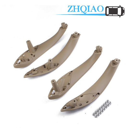 4PCS 51427281469 Beige Inner Trim Door Pull Handle Set Fit for BMW F30 F80 F31 M3