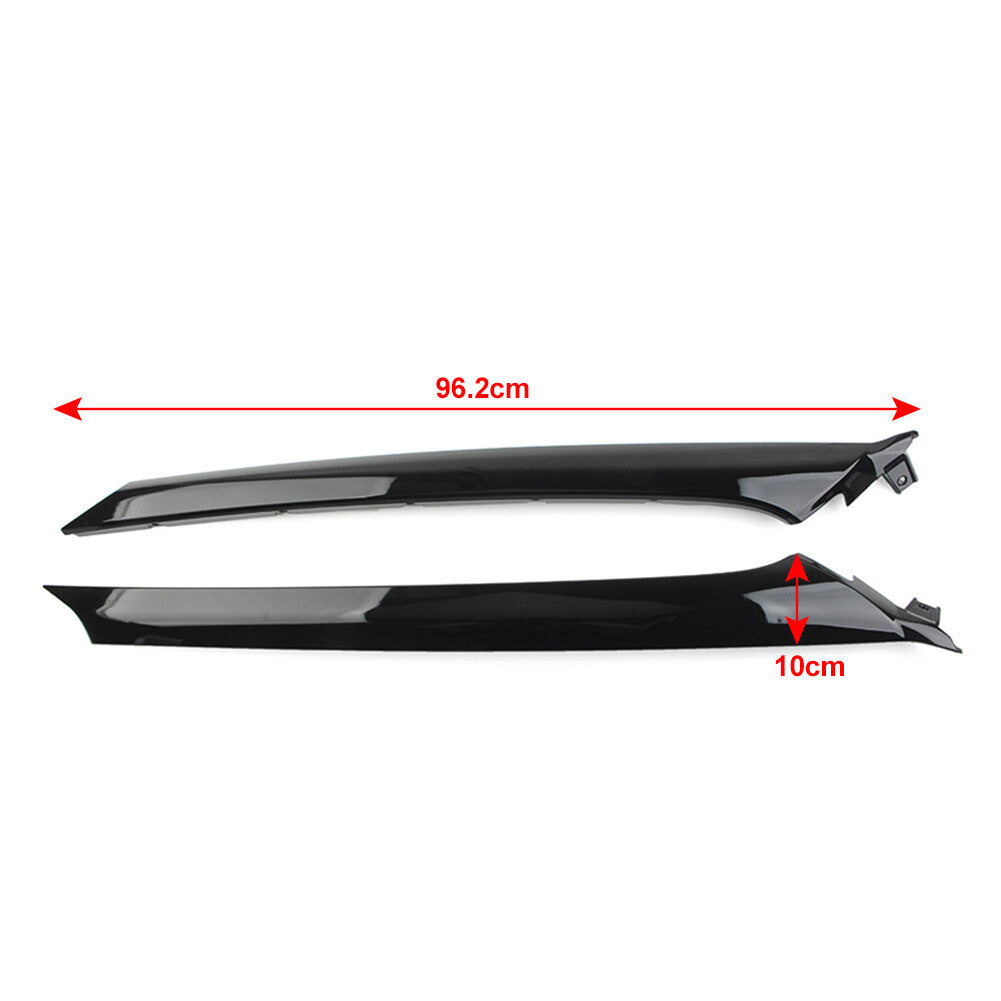 2x Wind Shield A Pillar Trim Molding for Land Rover for Range Rover Evoque 2012-2019