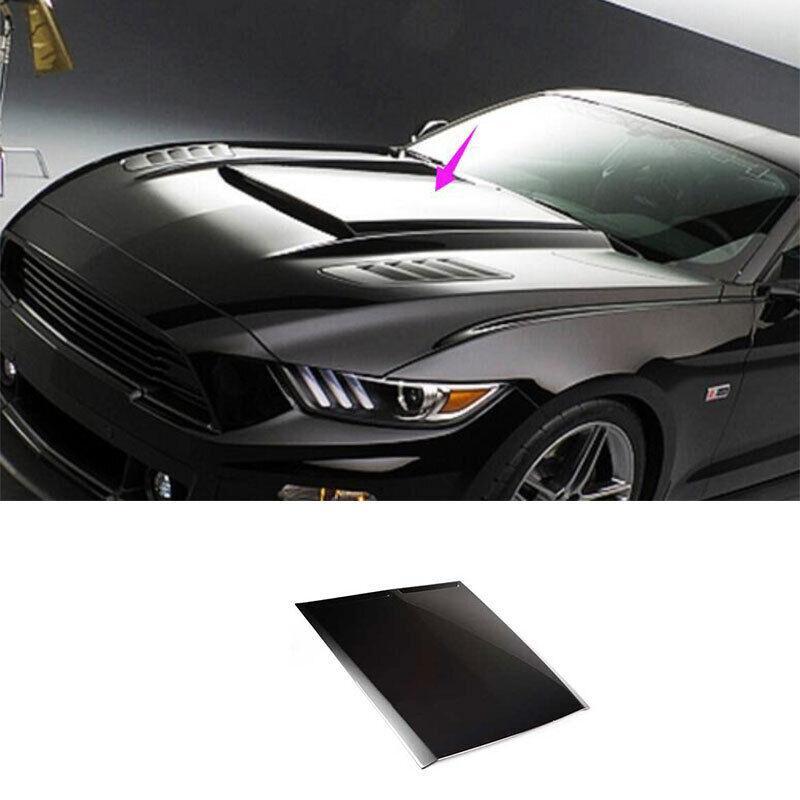 for Ford for Mustang Matte Black Hood Air Vent Protector Cover Cowl 2015-2017