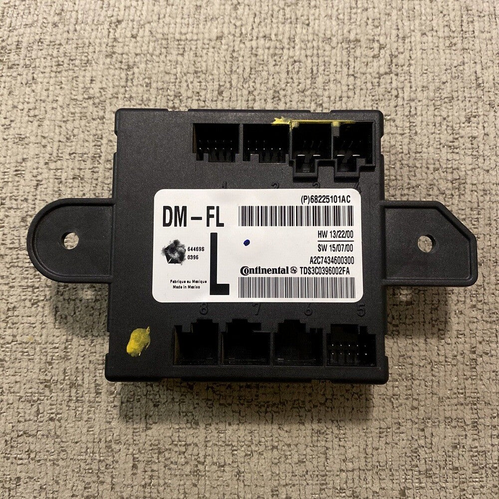 FOR 2017-2021 for DODGE for RAM 1500 FRONT LEFT DOOR CONTROL MODULE 68225101AC Parts n
