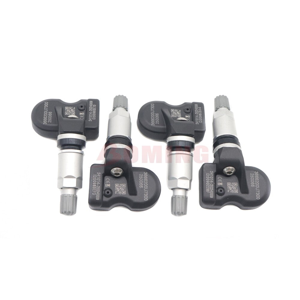 New 4PCS 3666200U7300 TPMS Tire Pressure Sensor for JAC IC5 X8 Airo Sehol for Geely