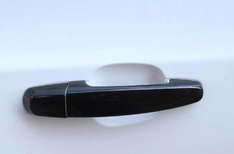 8PCS Cover Trim Gloss Black for Ford Escape Kuga 13-19 Exterior Side Door Handle