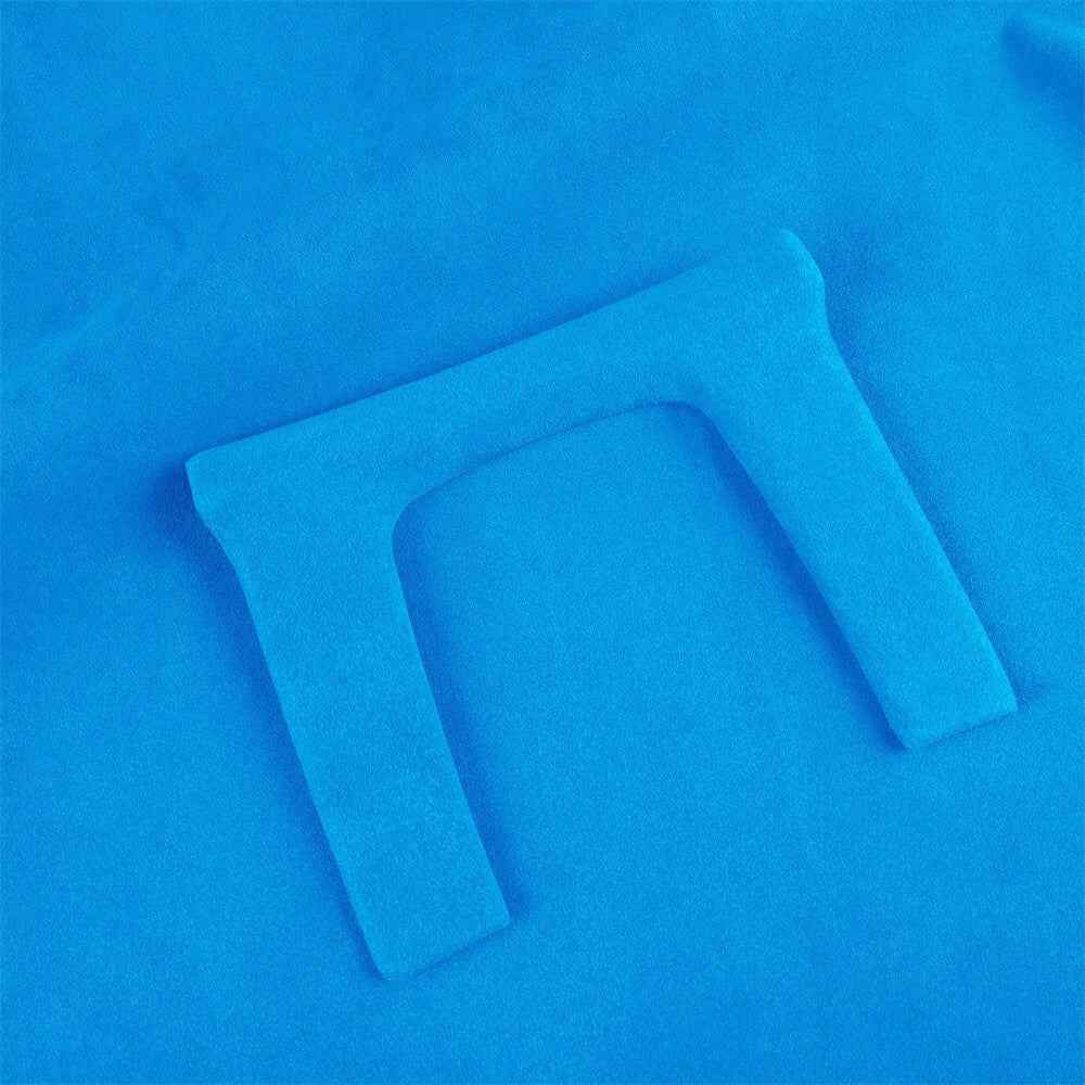 Suede Blue Console Automatic Gear Shift Panel Cover for Honda for Civic 10th 2016-21
