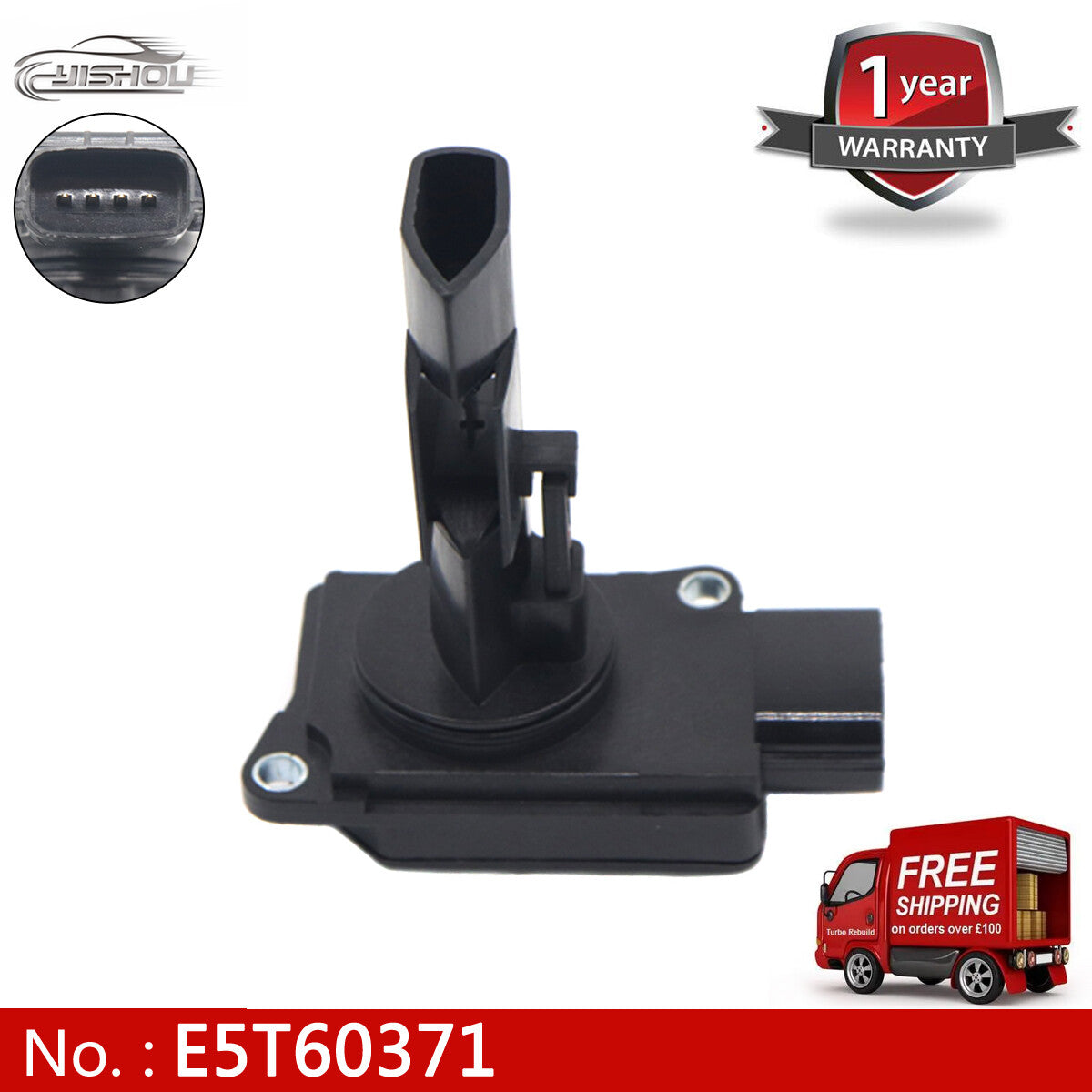13800-86G00 13800-86G01 E5T60371 Mass airflow sensor for Suzuki Splash Triscan