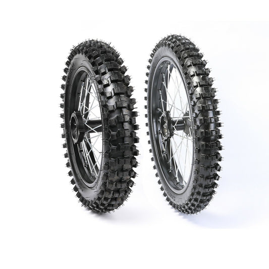 17 14 Front 70/100-17 Rear 90/100-14 Tyre Wheel Pit Dirt Bike 125cc 140cc 150