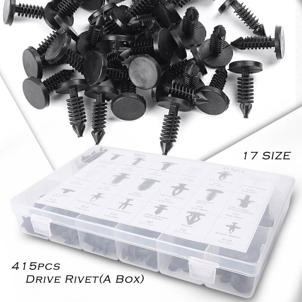 415x K?rper Dr¨¹cken Stift Niet Sto?stange Panel Sortiment Halter Verschluss Satz