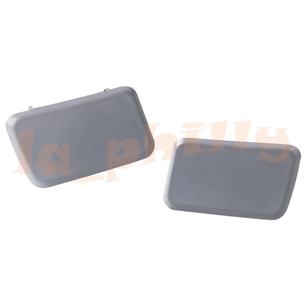 2pcs Left+Right Headlight Washer Nozzle Covers for BMW X3 E83 2004-10 Unprimed Q