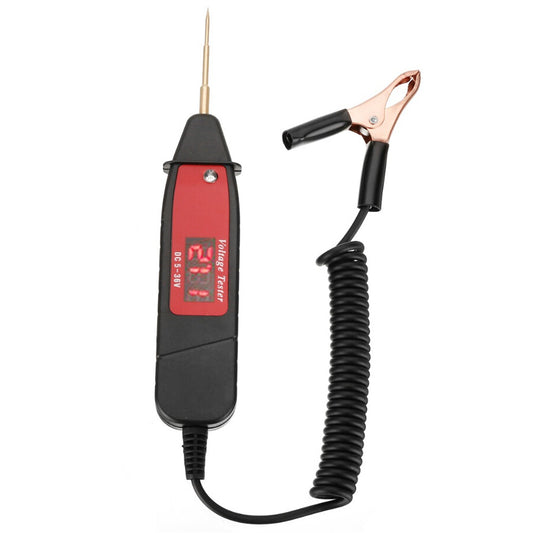 Spring Line Car LCD Digital Voltage Tester Test Pen Pencil Probe Detector Sensor