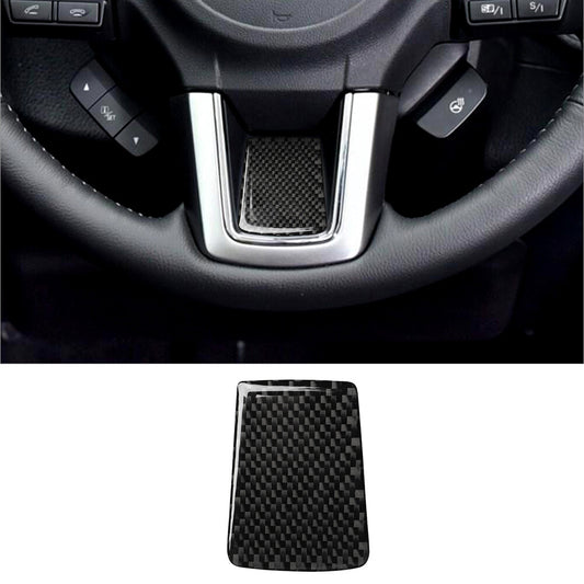 Carbon Fiber Steering Wheel Lower Cover Trim for Subaru Forester 2013-2018