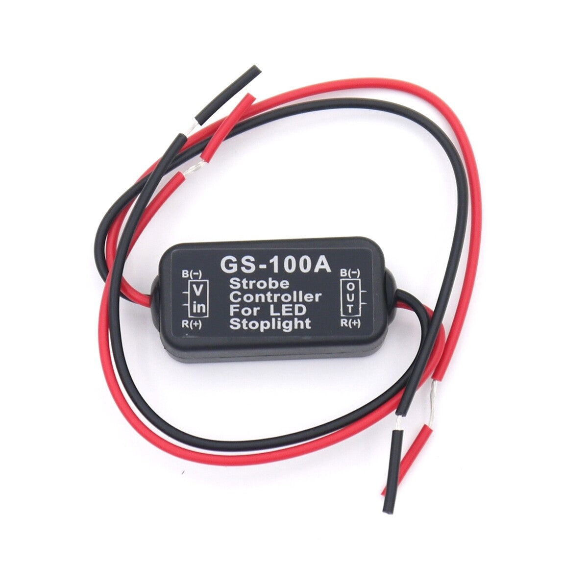 12V Flash Strobe Controller Box Flasher Module LED Brake Tail Stop Light Q