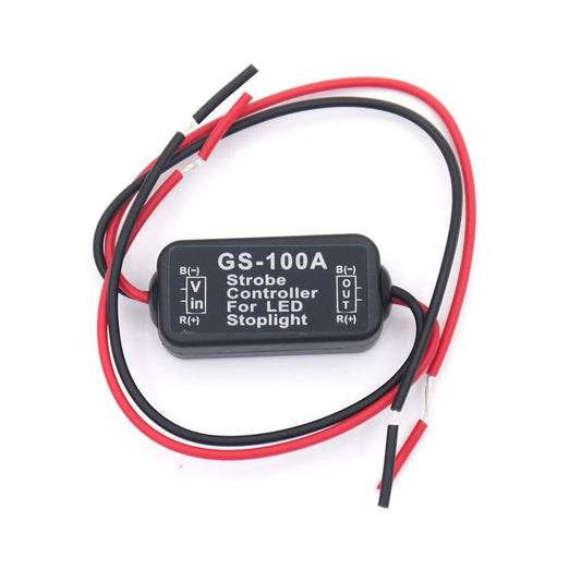 12V Flash Strobe Controller Box Flasher Module LED Brake Tail Stop Light Q