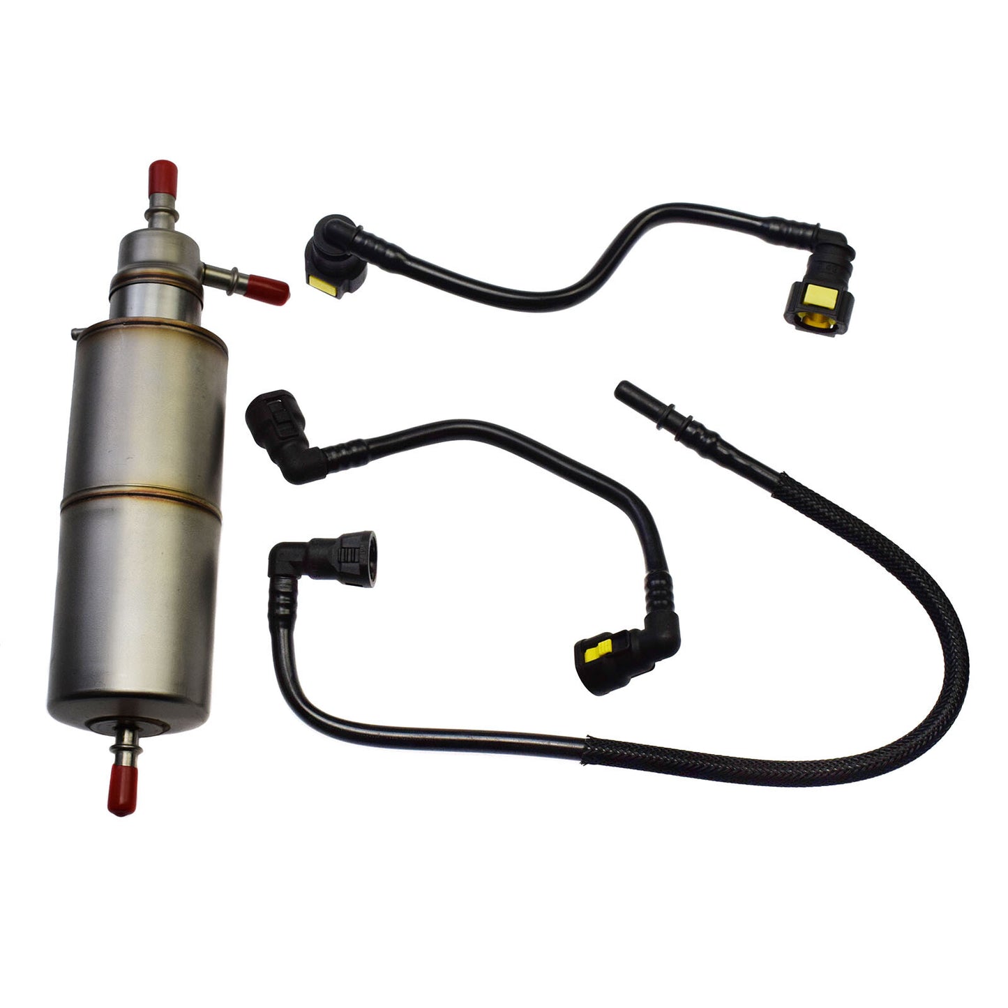 New Fuel Filter kit w/ 3PCS Fuel Lines for Mercedes ML320 ML430 ML55 1634770701 n