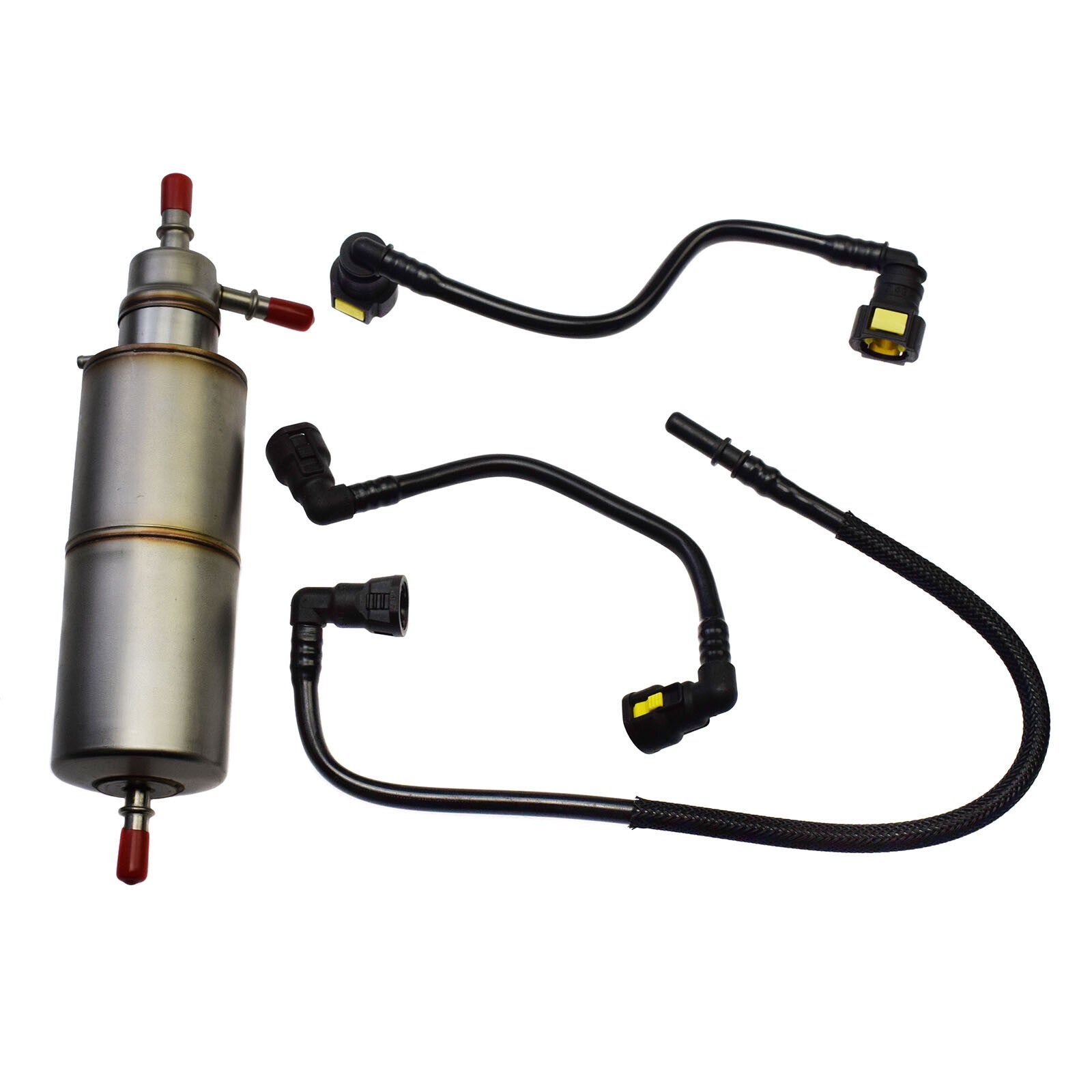 New Fuel Filter kit w/ 3PCS Fuel Lines for Mercedes ML320 ML430 ML55 1634770701 n