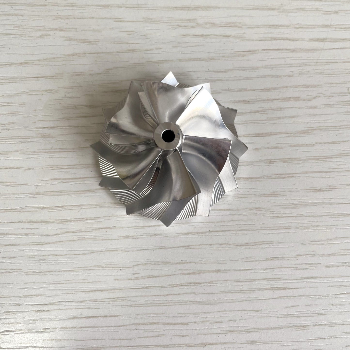 TD03 14T close reverse 39.55/51.00mm 6+6blades LEP performance blank wheel