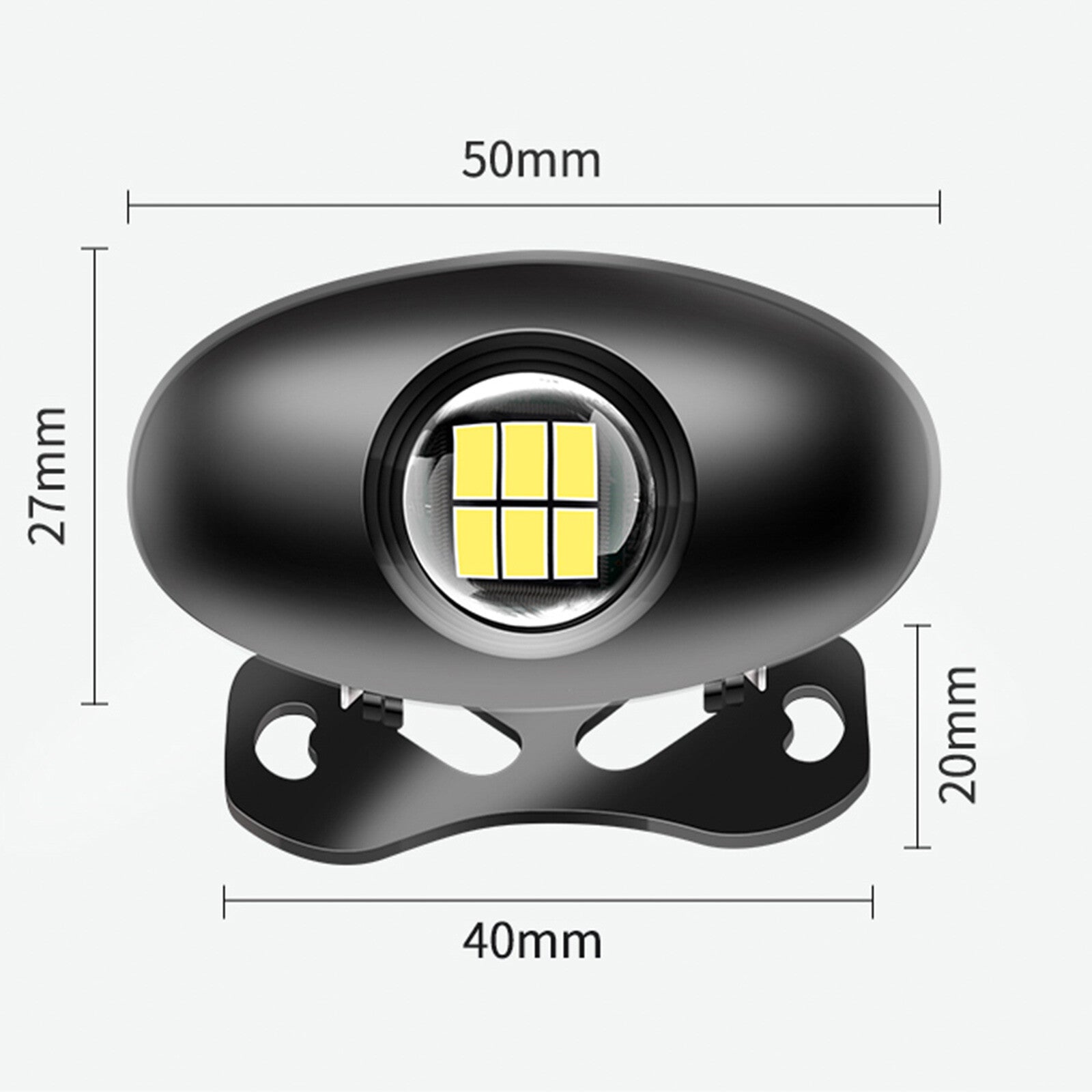 Car Reverse Light LED External Rear Backup Light Parking Auxiliary Light 12V 24V